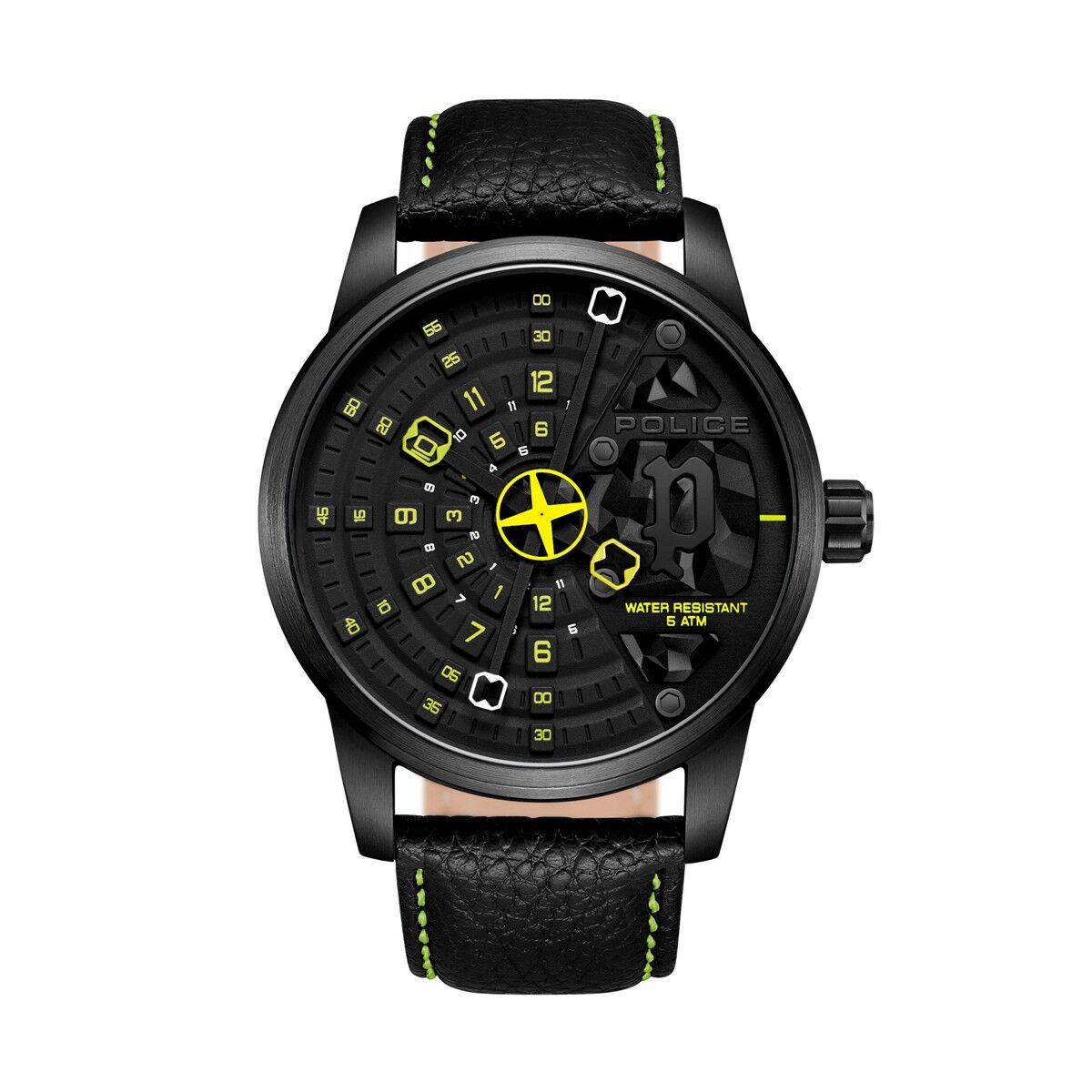 Montre Homme Police Noir