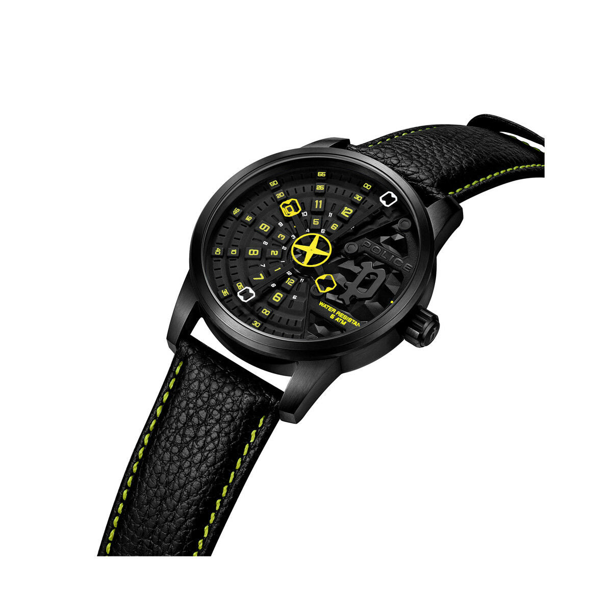 Montre Homme Police Noir