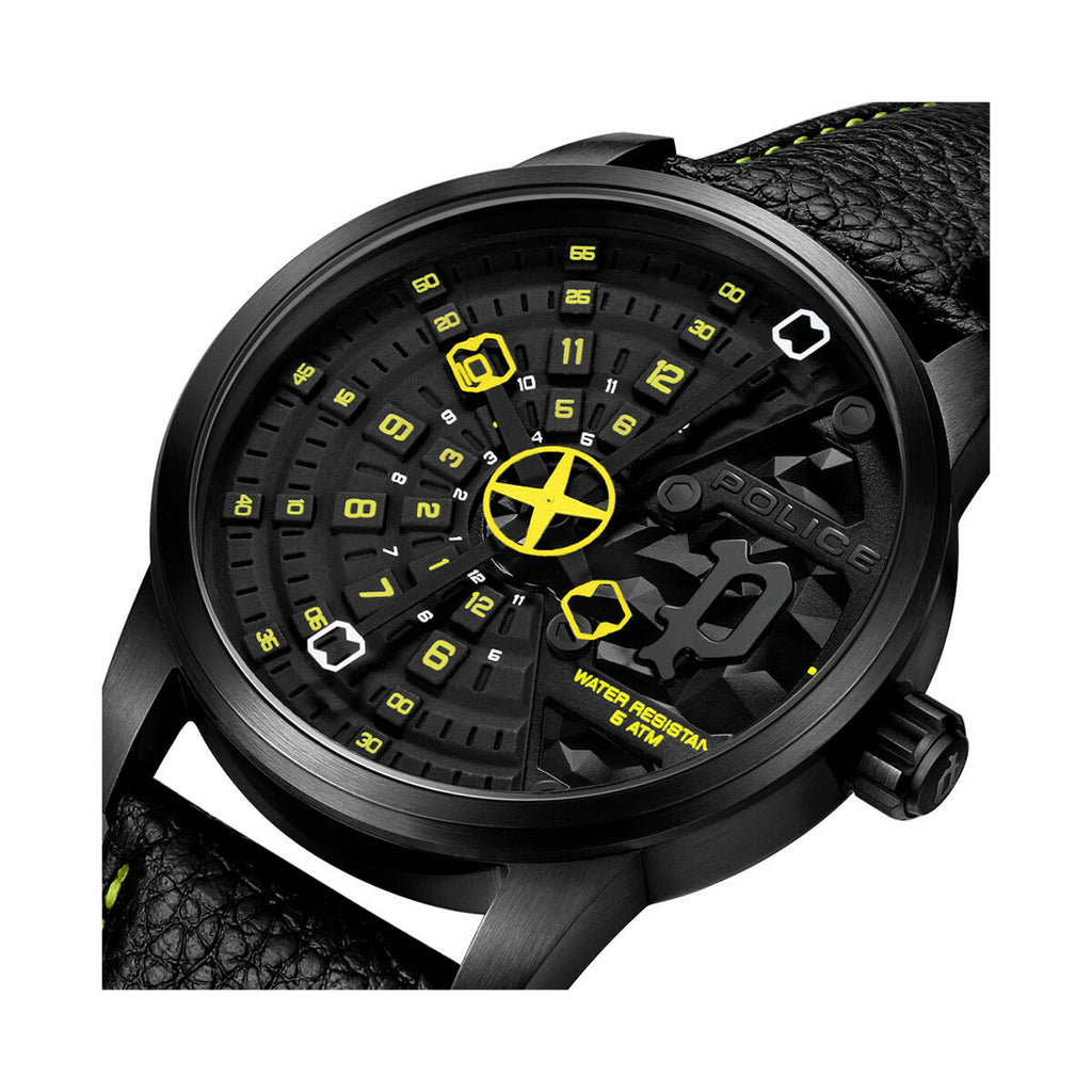 Montre Homme Police Noir
