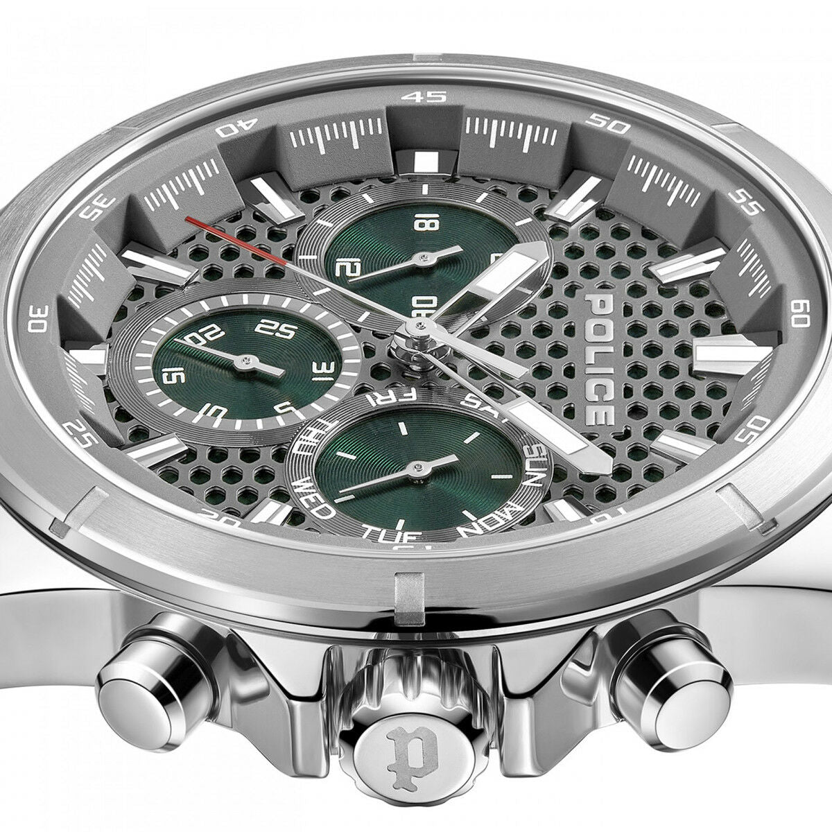 Montre Homme Police Vert