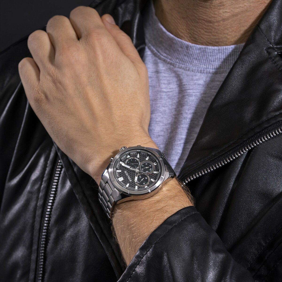 Montre Homme Police Vert