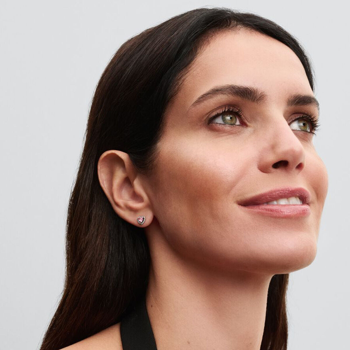 Boucles d’oreilles Femme Pandora 298427C02 – Rose & Argenté, Élégance Lumineuse