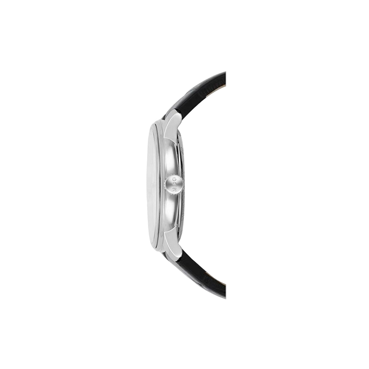 Montre Femme Mido M0272071601000 – Automatique, Cuir Noir, Verre Saphir, 33 mm