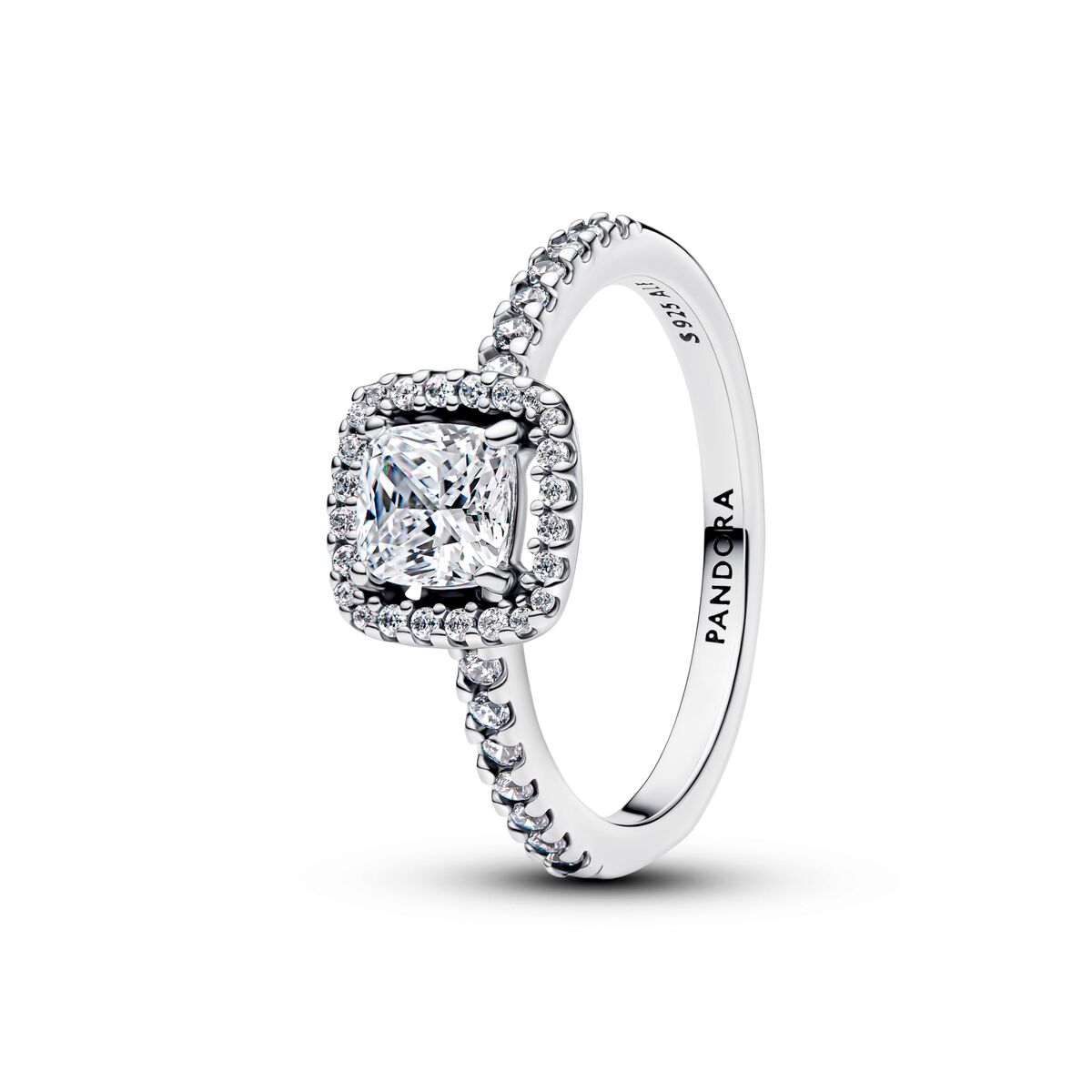 Bague Femme Pandora Argentée – Élégance Moderne et Raffinée