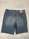 Levi Strauss Signature Short Jean Homme W38 FR48 Bleu Vintage 100% Coton Denim