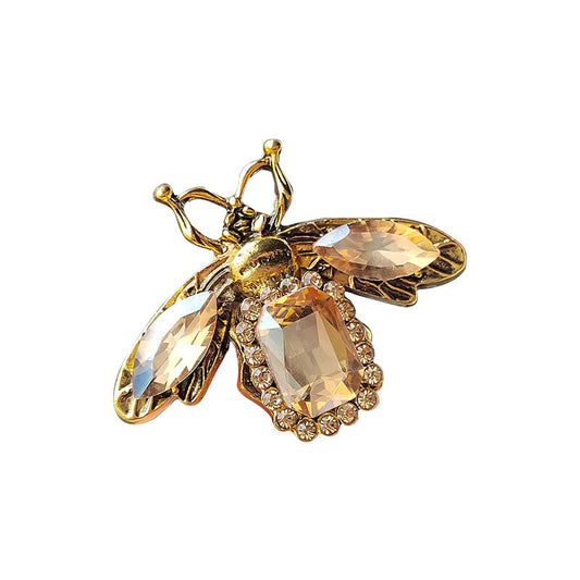 BROCHE ARTISANALE ABEILLE