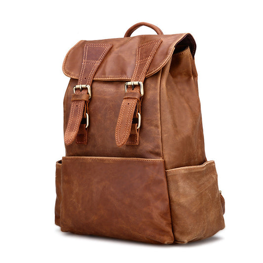 SAC À DOS RÉTRO CUIR FEMME
