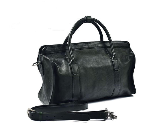 SAC POLOCHON SURPIQUÉ CUIR ARTISAN
