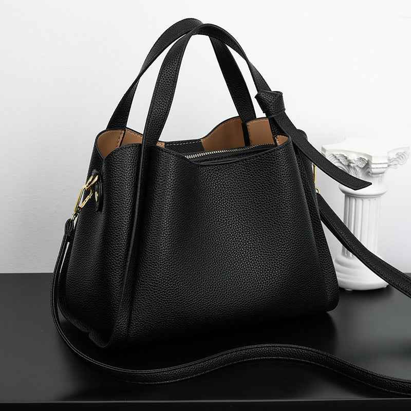 Sac hobo rétro, sac à main seau en cuir végétalien