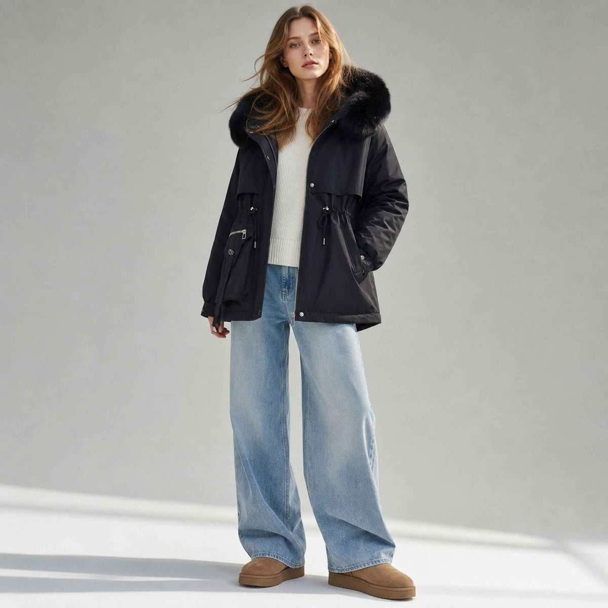 Veste Cintrée à Taille Ajustée