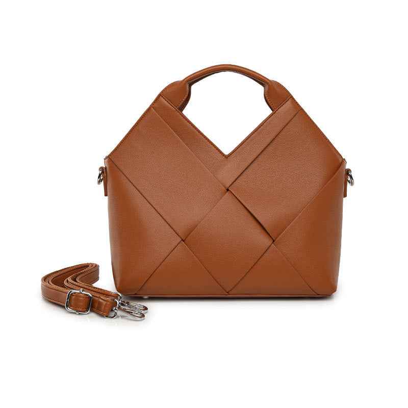 Grand sac cabas tressé tendance