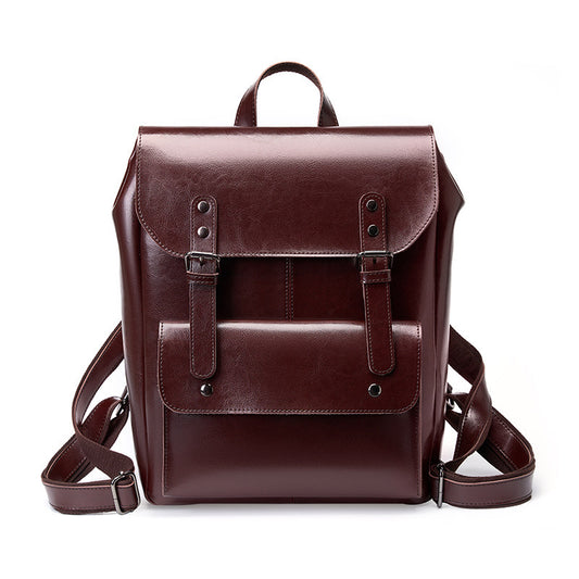 SAC À DOS EN CUIR FEMME