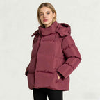 DOUDOUNE OVERSIZE À CAPUCHE