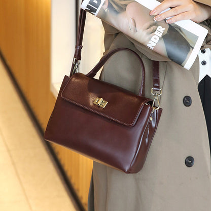 SACOCHE ÉPAULE CUIR FEMME