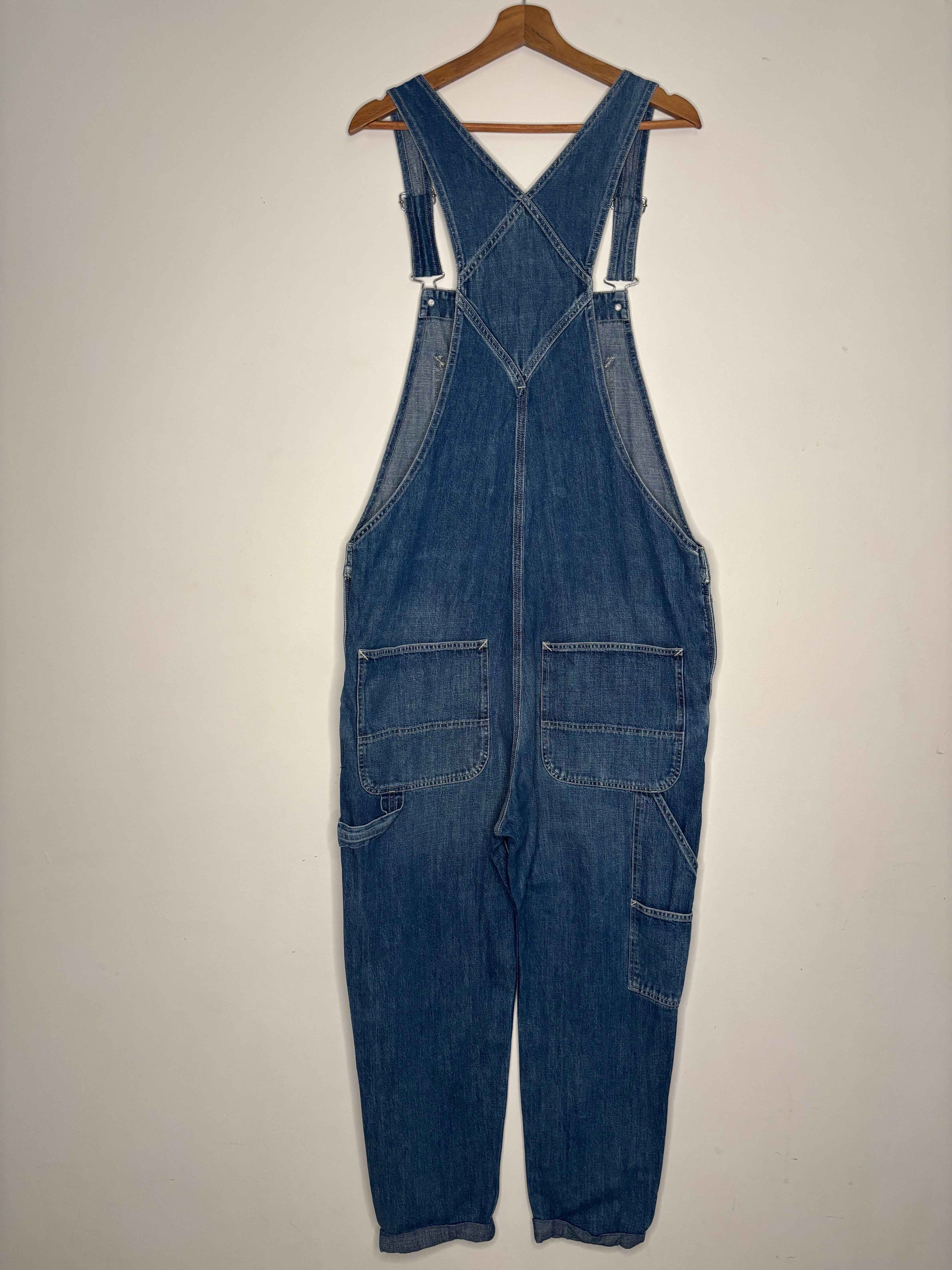 Salopette en jean H&M - bleu denim vintage