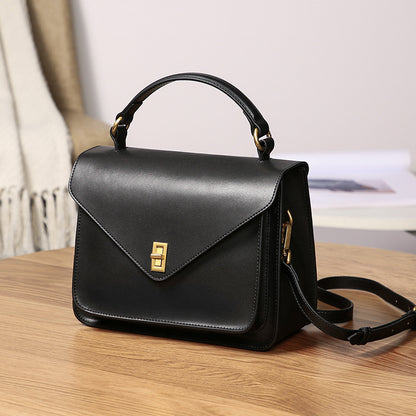 SAC ÉPAULIÈRE EN CUIR RÉTRO TENDANCE POUR FEMME