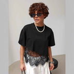T-shirt Élise – Dentelle Signature