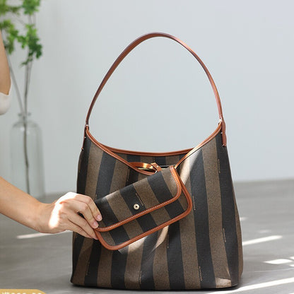 SAC ÉPAULIÈRE CUIR PLEINE FLEUR
