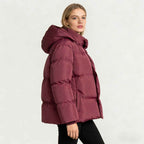 DOUDOUNE OVERSIZE À CAPUCHE