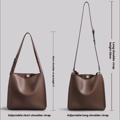 SAC SEAU CUIR COMMUTER