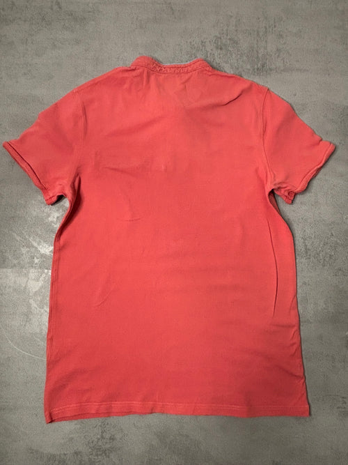 Polo Brice Homme Corail à Col Officier – Coton Piqué Élégant