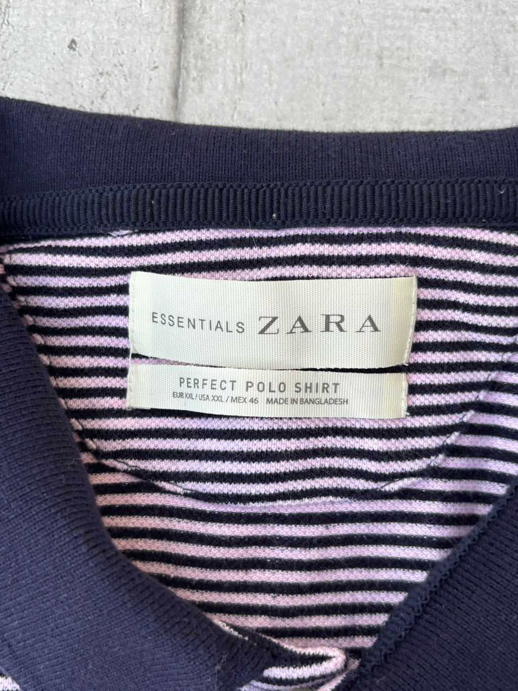 Polo ESSENTIELS ZARA - Rose lilas XXL