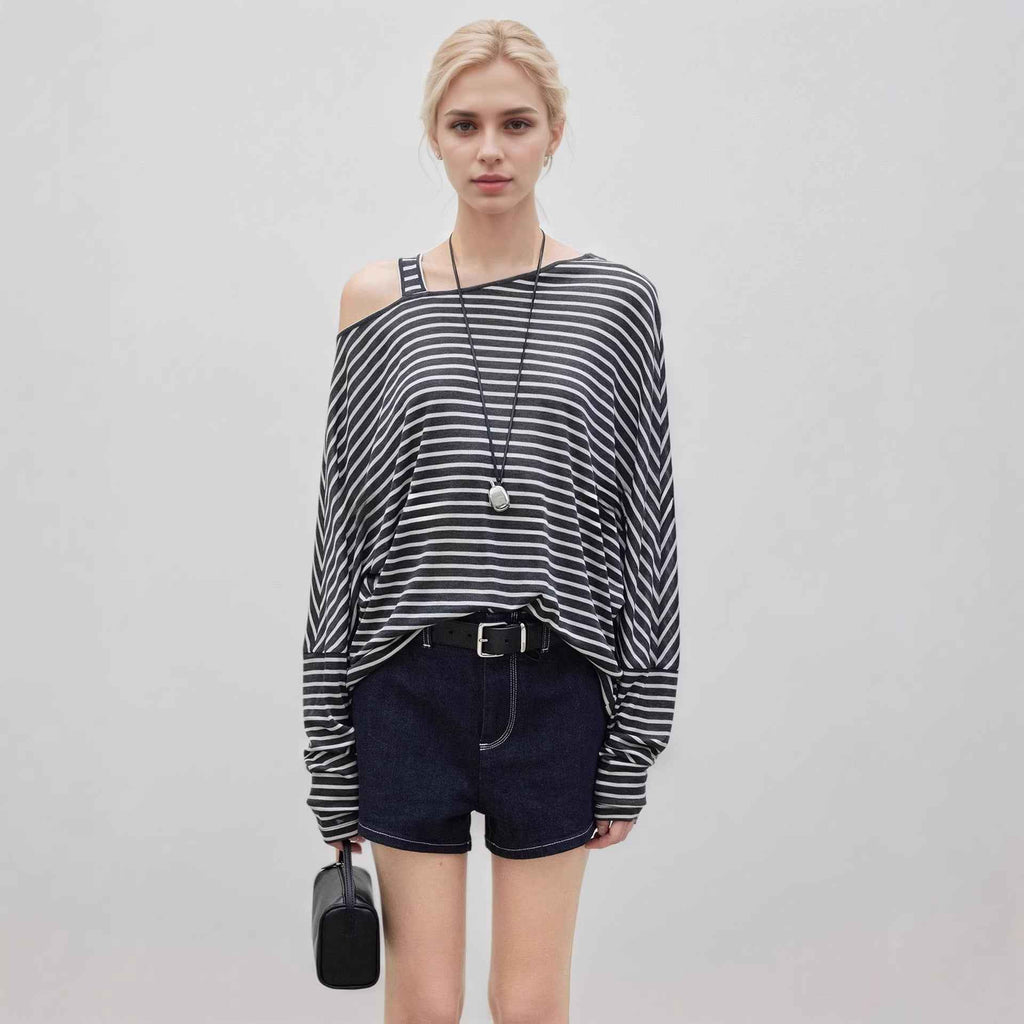 Pull Oversize Rayé “Urban Stripe”