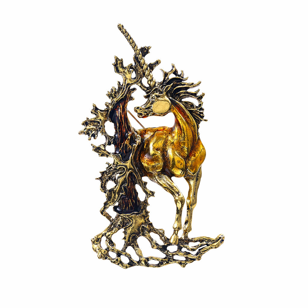 Creative Retro Exaggerated Brooch Jacket Accessory