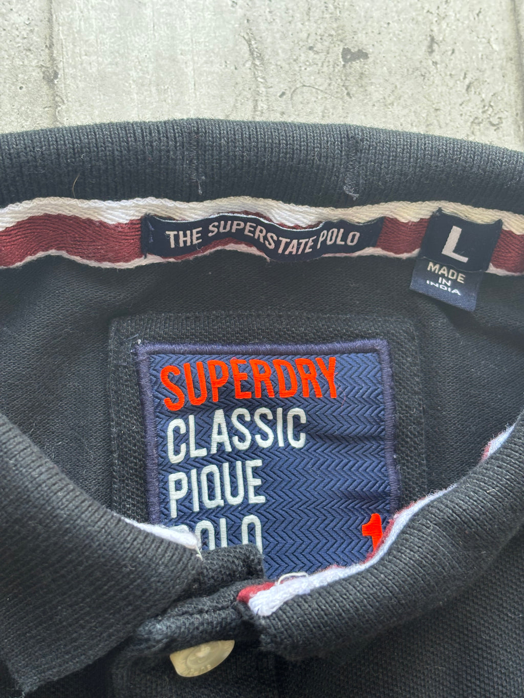 Polo THE SUPERSTATE 1967 - Noir L