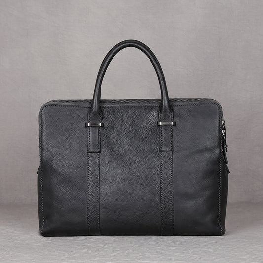 PORTE-DOCUMENT BUSINESS CUIR VÉGÉTAL VINTAGE