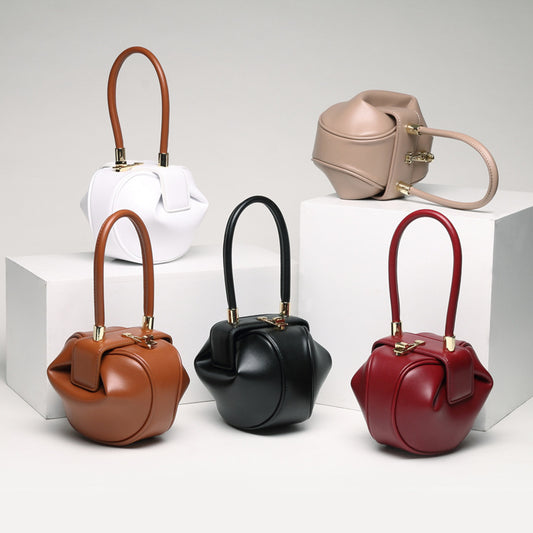 SAC POCHETTE CUIR MINIMALISTE