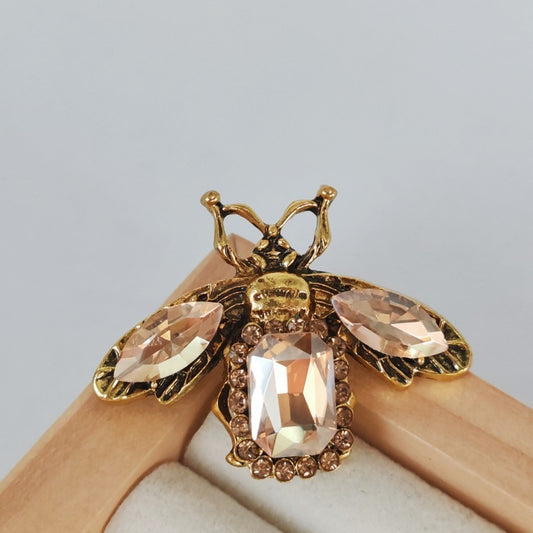 BROCHE ARTISANALE ABEILLE