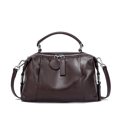 SAC ÉPAULIÈRE MESSAGER EN CUIR FEMME