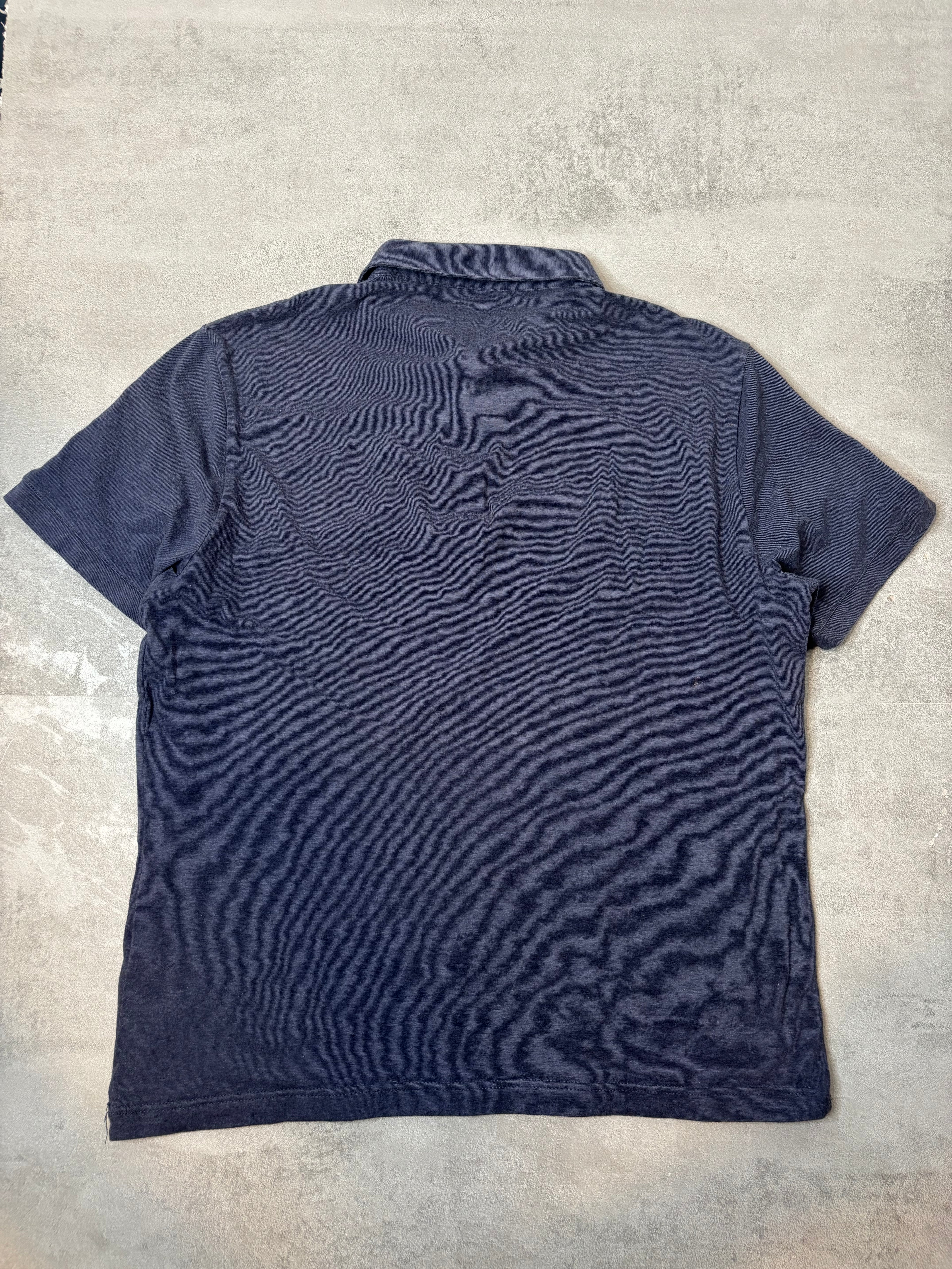 Polo Manches Courtes Slim Fit H&M - Marine L