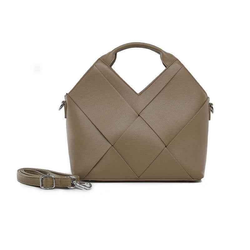 Grand sac cabas tressé tendance