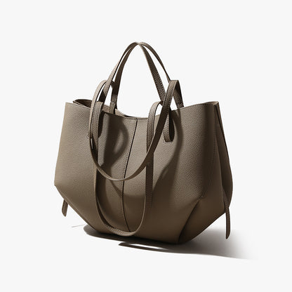 SAC ÉPAULIÈRE CUIR SOUPLE FEMME