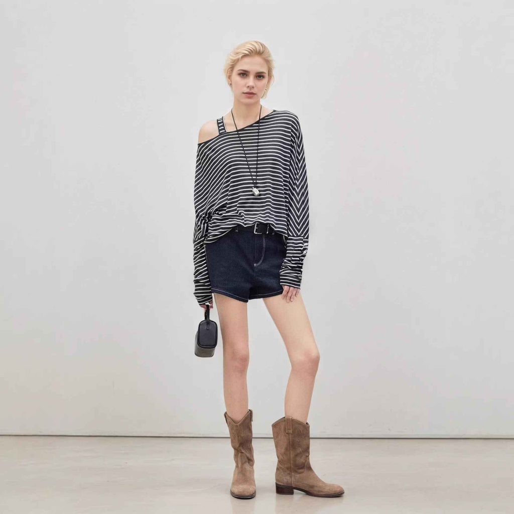 Pull Oversize Rayé “Urban Stripe”