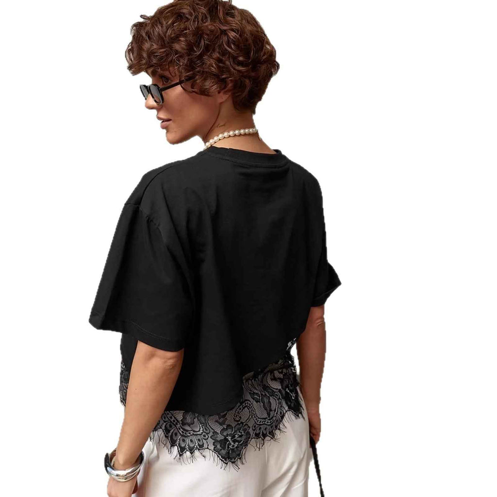 T-shirt Élise – Dentelle Signature