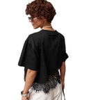 T-shirt Élise – Dentelle Signature