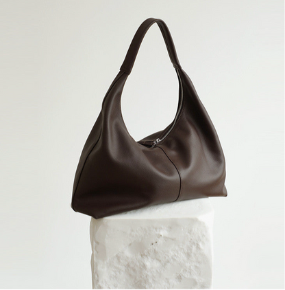 SAC ÉPAULIÈRE SOUPLE CUIR GRAND