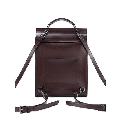 SAC À DOS RÉTRO EN CUIR FEMME