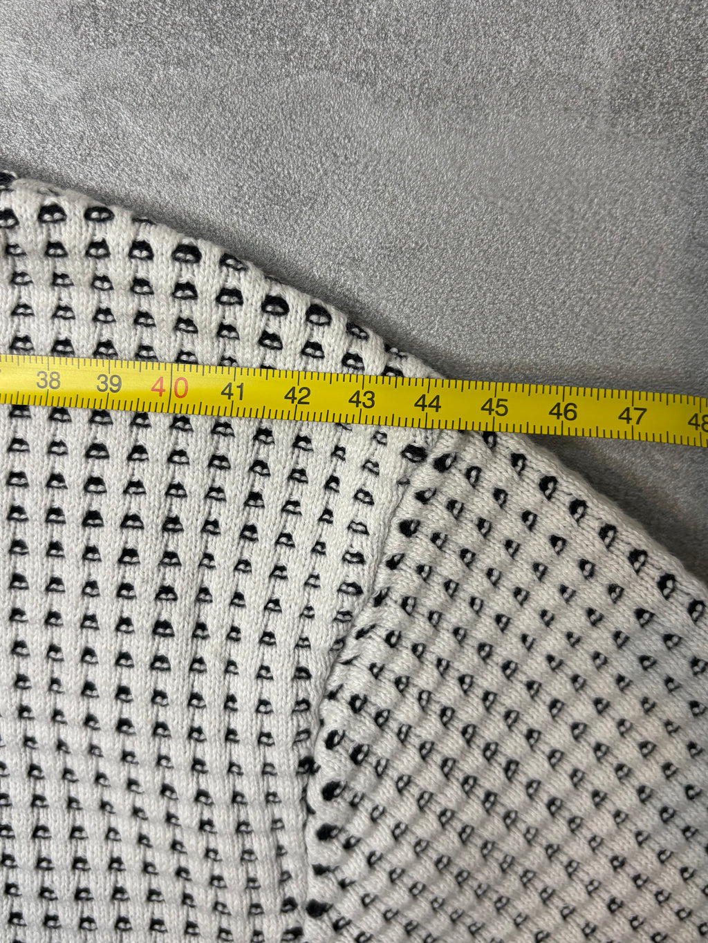 Polo en Maille Zara Homme – Blanc Cassé Texturé
