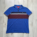 Polo manches courtes Jules - Bleu XL