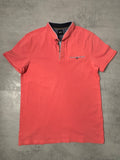 Polo Brice Homme Corail à Col Officier – Coton Piqué Élégant