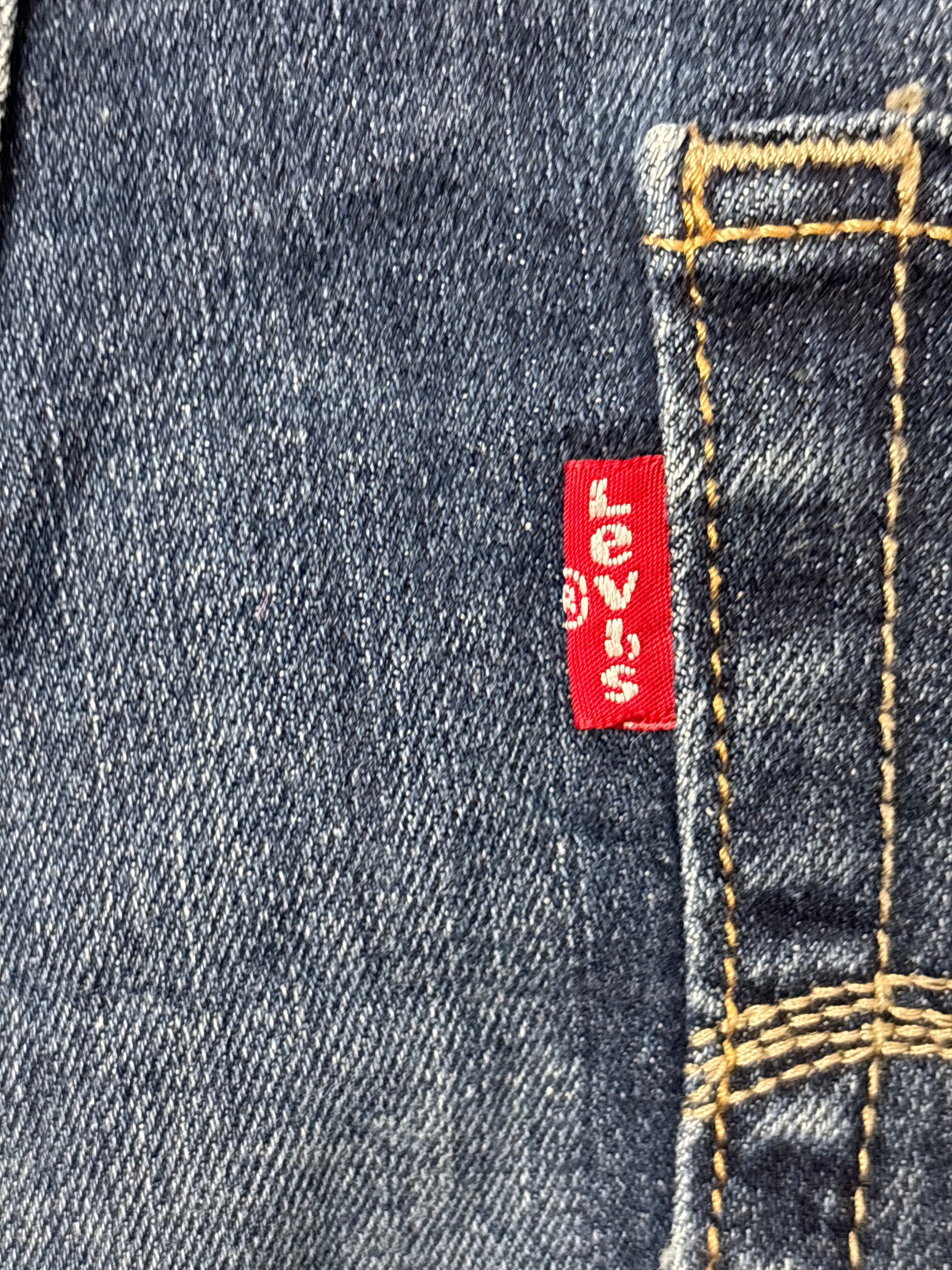 Short En Jean Levi’s Mid Rise Skinny 40 Vintage