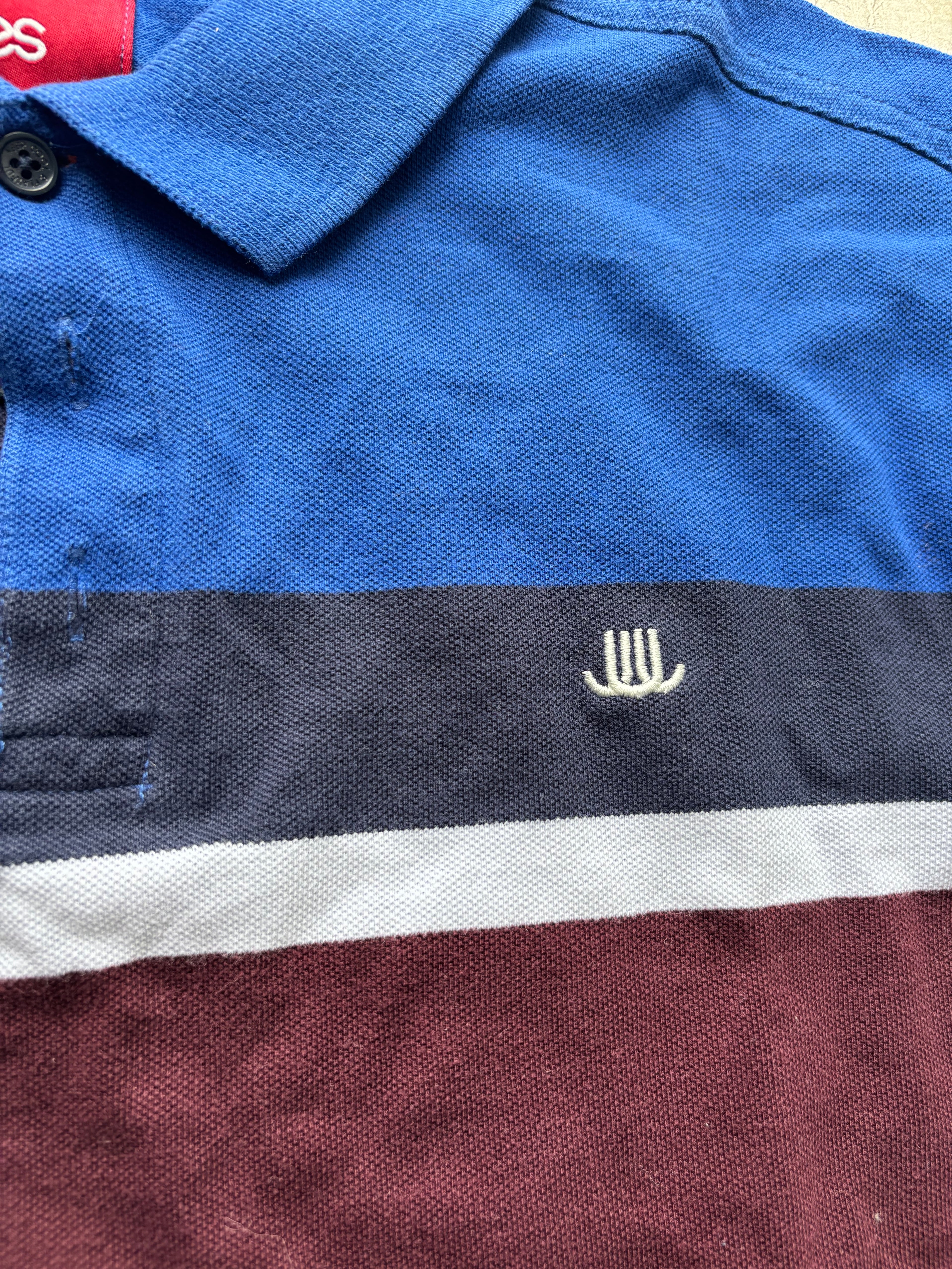Polo manches courtes Jules - Bleu XL