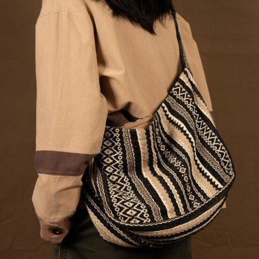 SAC BESACE MESSAGER JACQUARD
