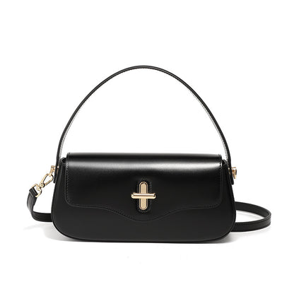 SAC BAGUETTE LUNE CUIR