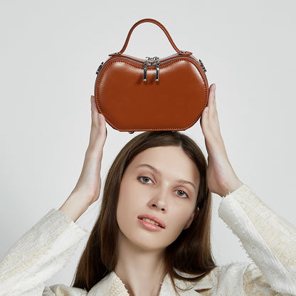 SAC ÉPAULIÈRE CRÉATIF CUIR FRUITÉ