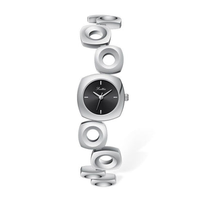 MONTRE SCULPTÉE DORÉE FEMME